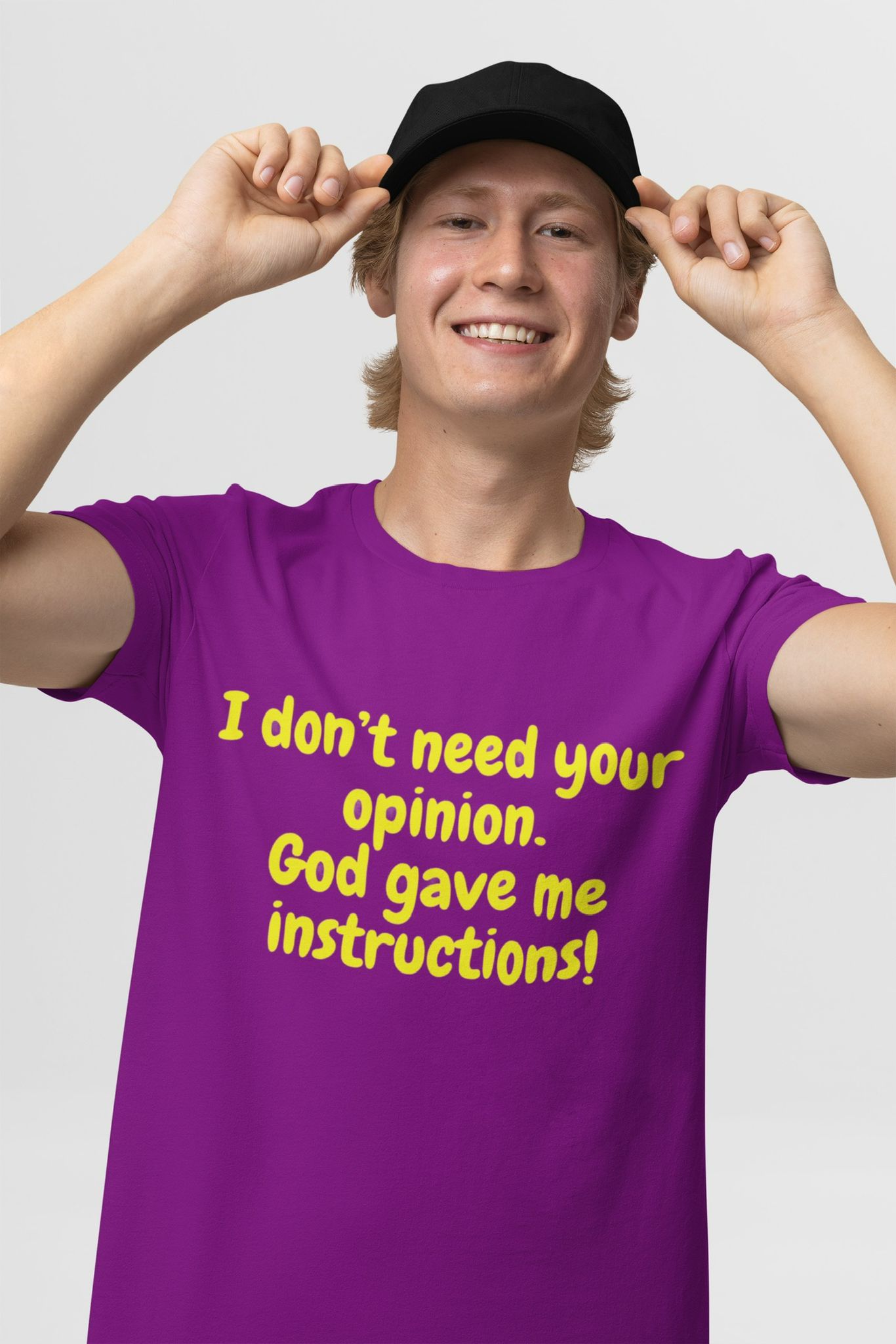 God gave me instructions T-shirt