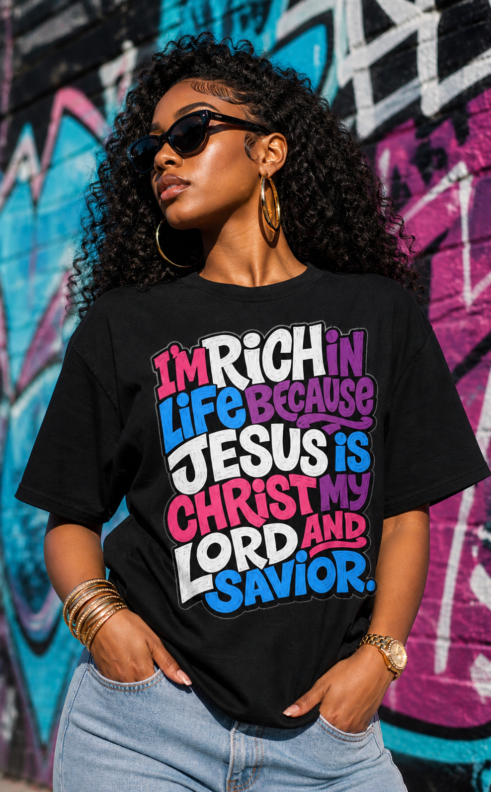 Rich In Life T-shirt