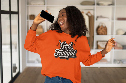 God is Faithful Sweater