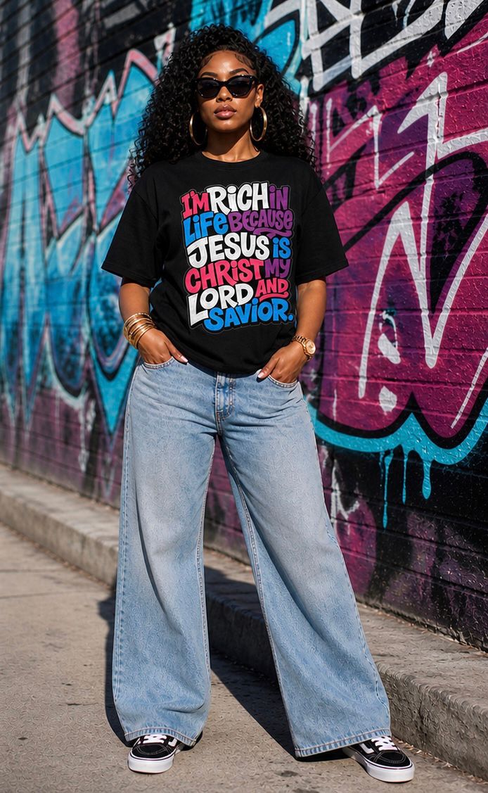 Rich In Life T-shirt