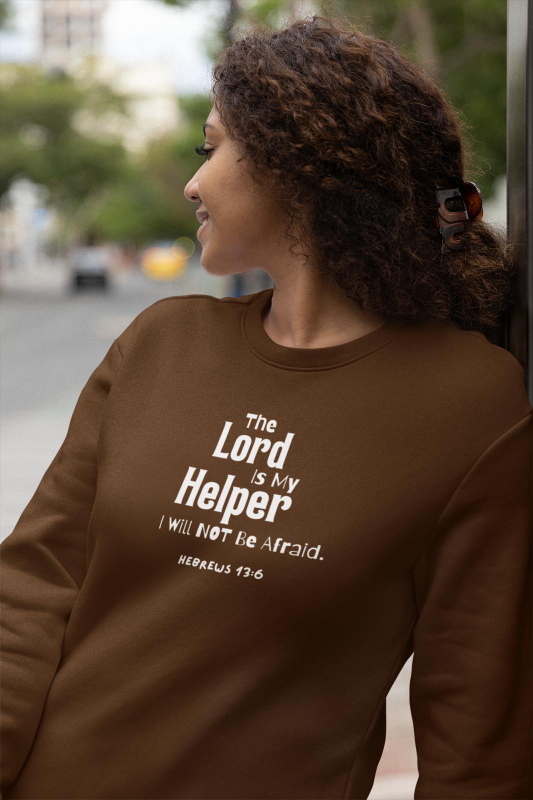 The Lord is my Helper Sweater