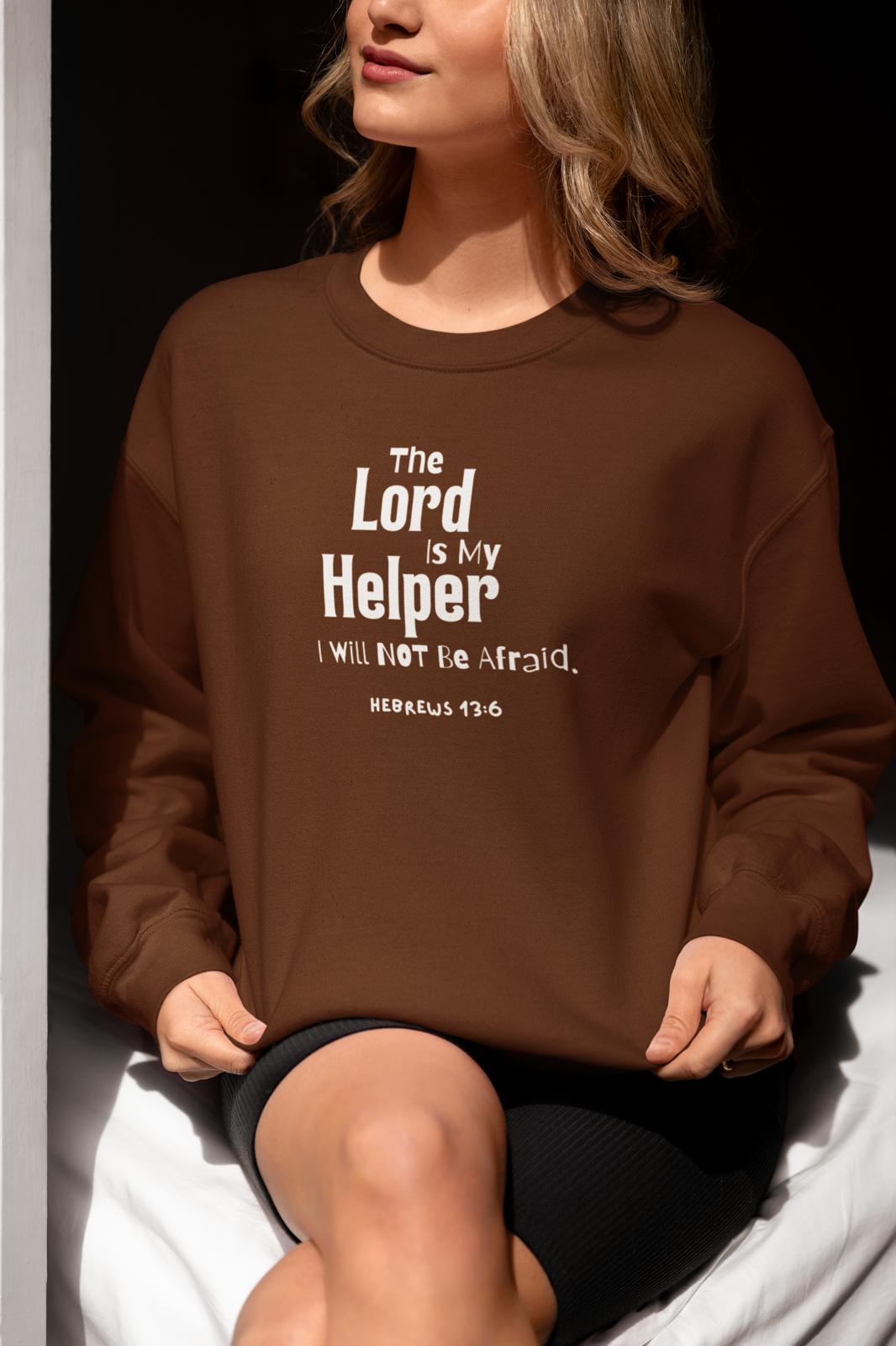 The Lord is my Helper Sweater